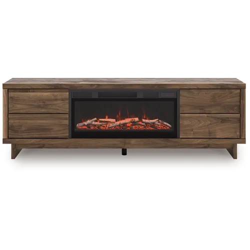 Zadilyn 72" TV Stand with Electric Fireplace