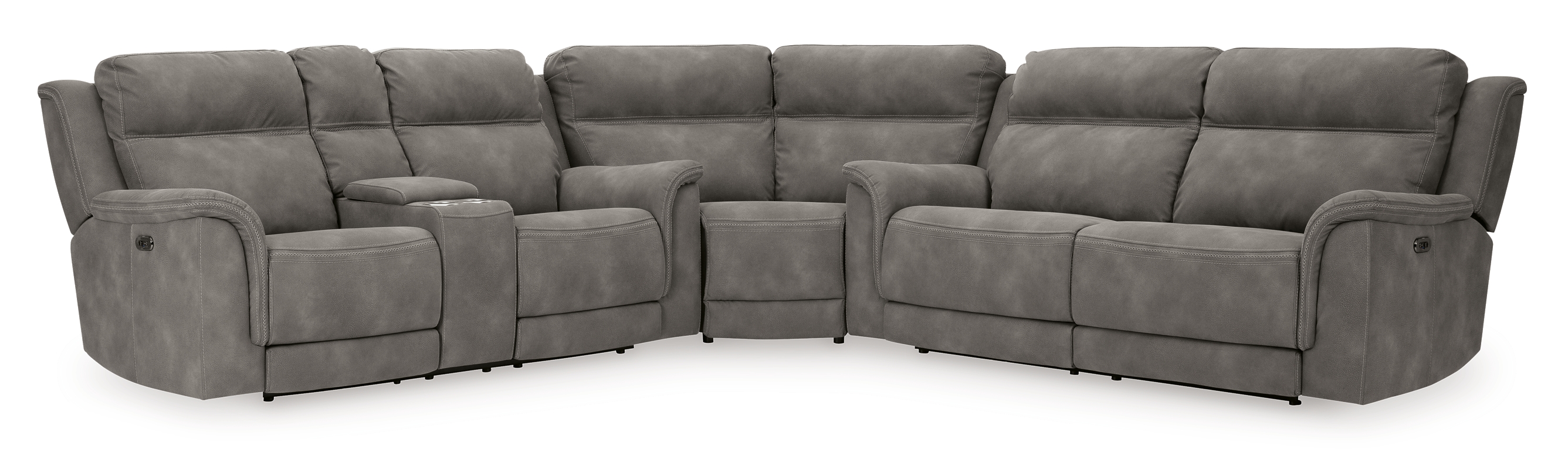 NextGen DuraPella 3Piece Power Reclining Sectional with Power Recliner 59301U2 by Signature