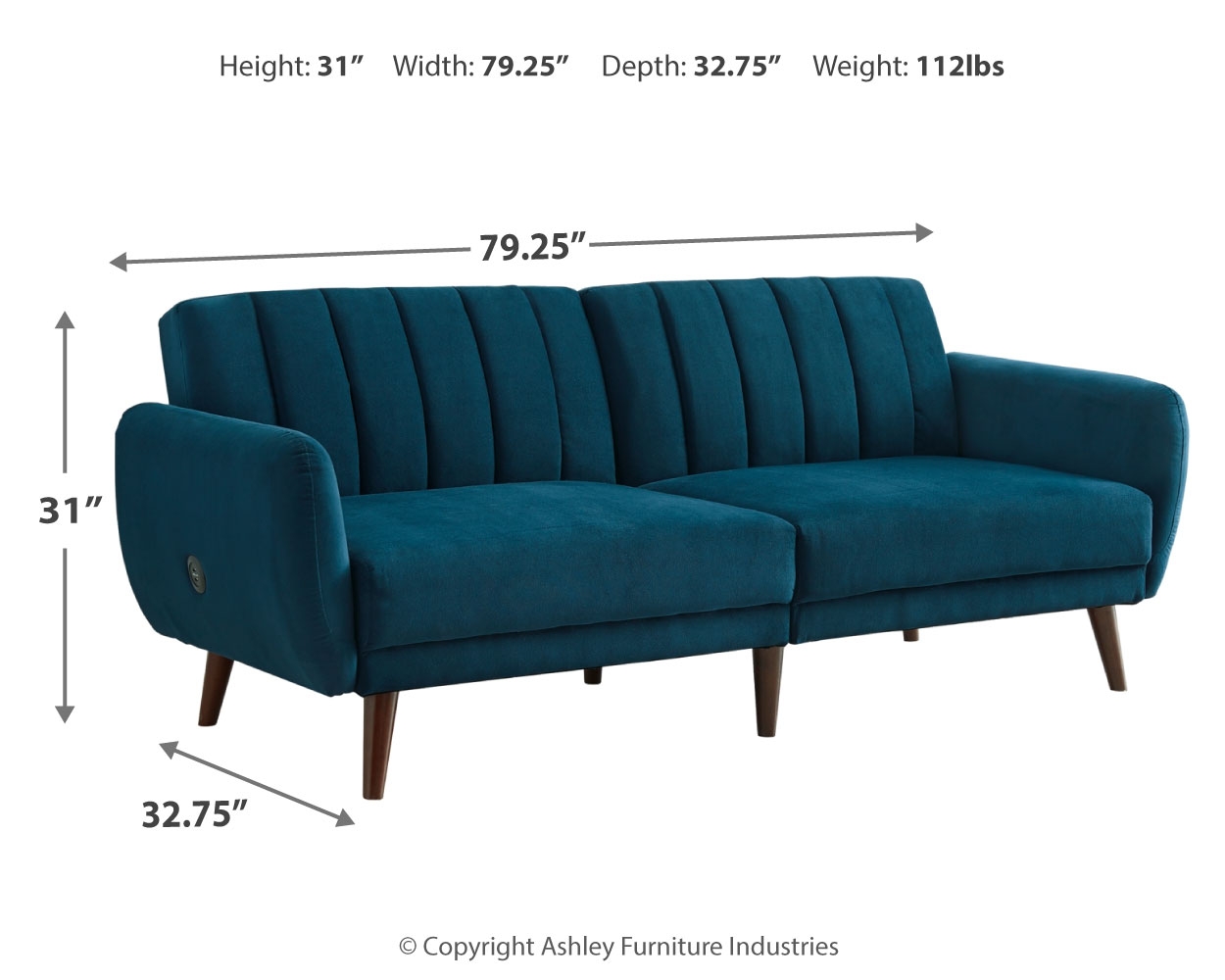 Mesilla Flip Flop Sofa 6810465 by Signature Design by Ashley at Old
