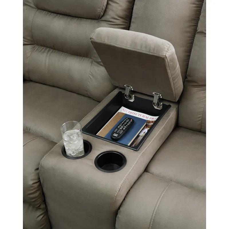 McCade Reclining Loveseat with Console