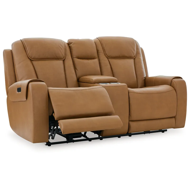 Card Player Power Reclining Loveseat