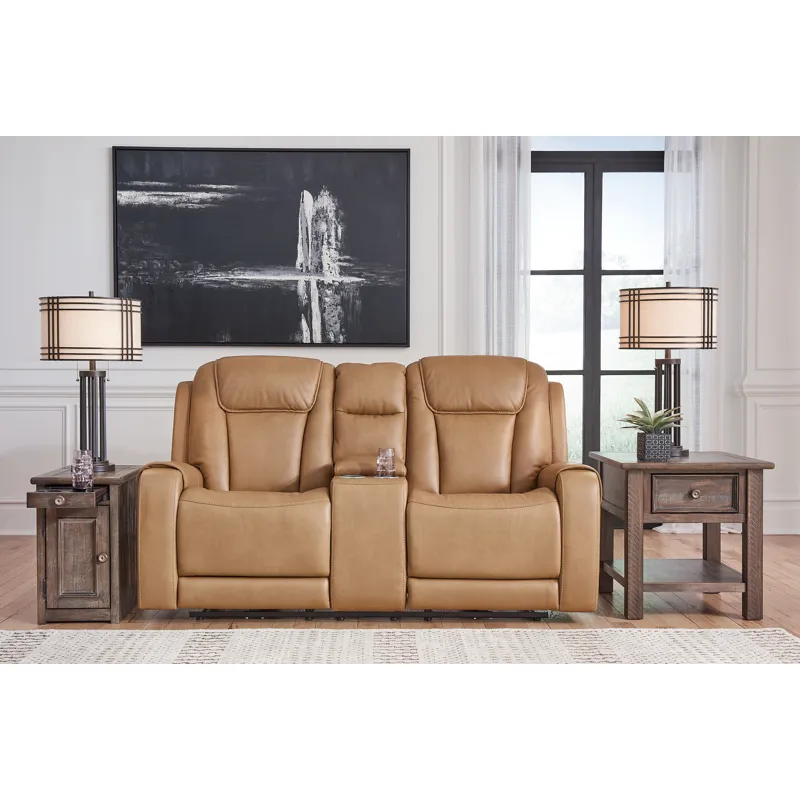 Card Player Power Reclining Loveseat