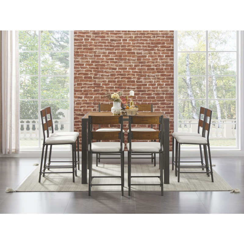 Stellany 9PC Counter Height Dining Set D48932+124x8 by Signature
