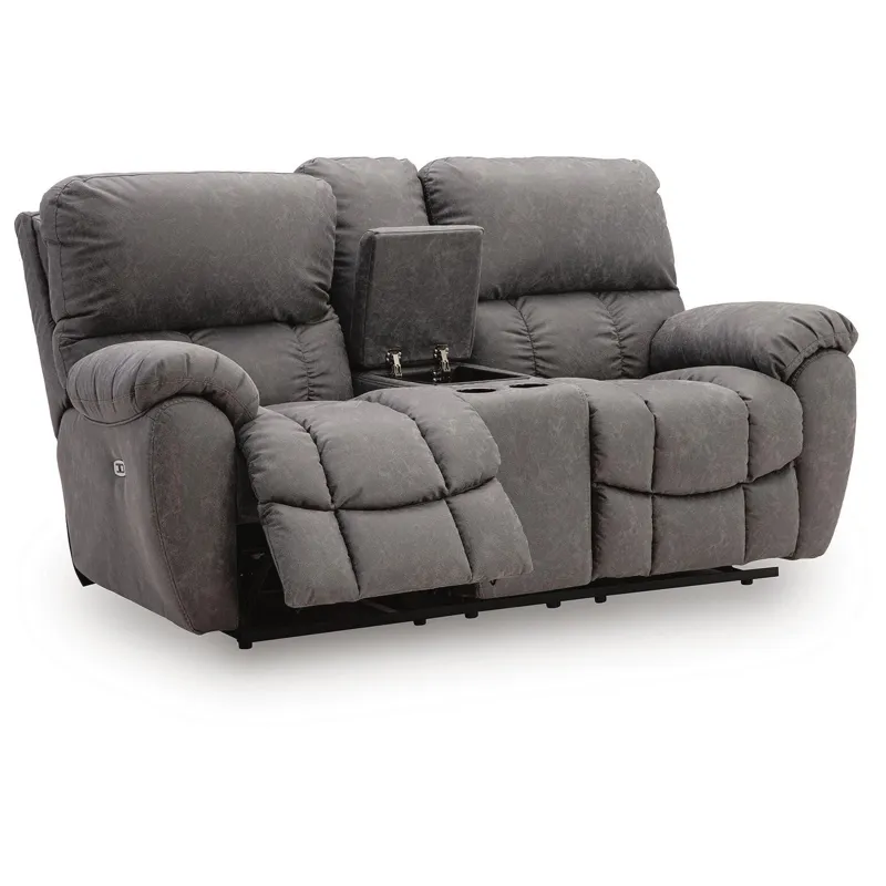 Bakerstein Power Reclining Loveseat with Console