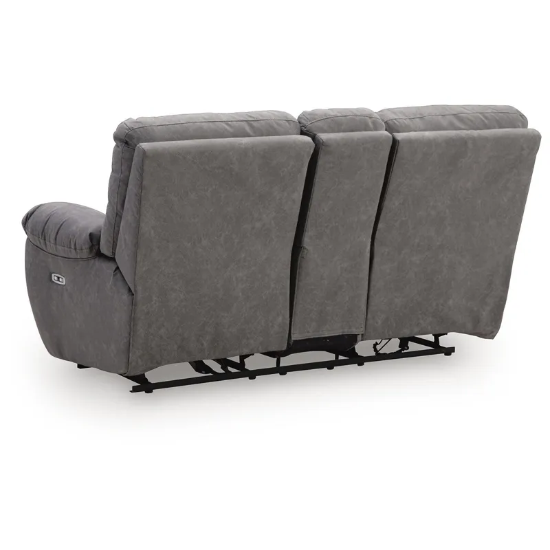 Bakerstein Power Reclining Loveseat with Console