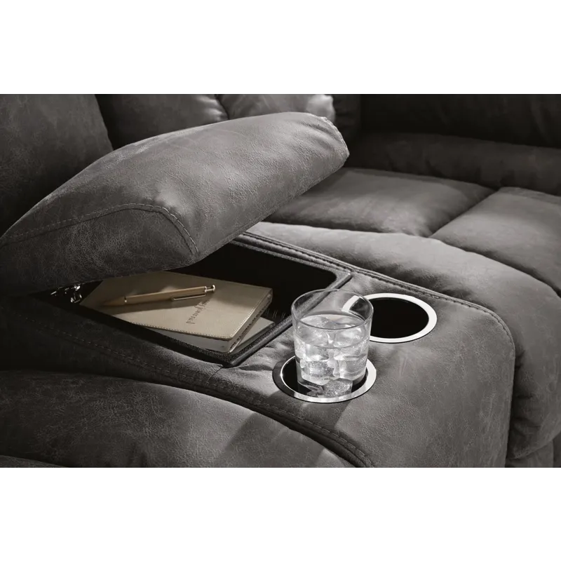 Bakerstein Power Reclining Loveseat with Console