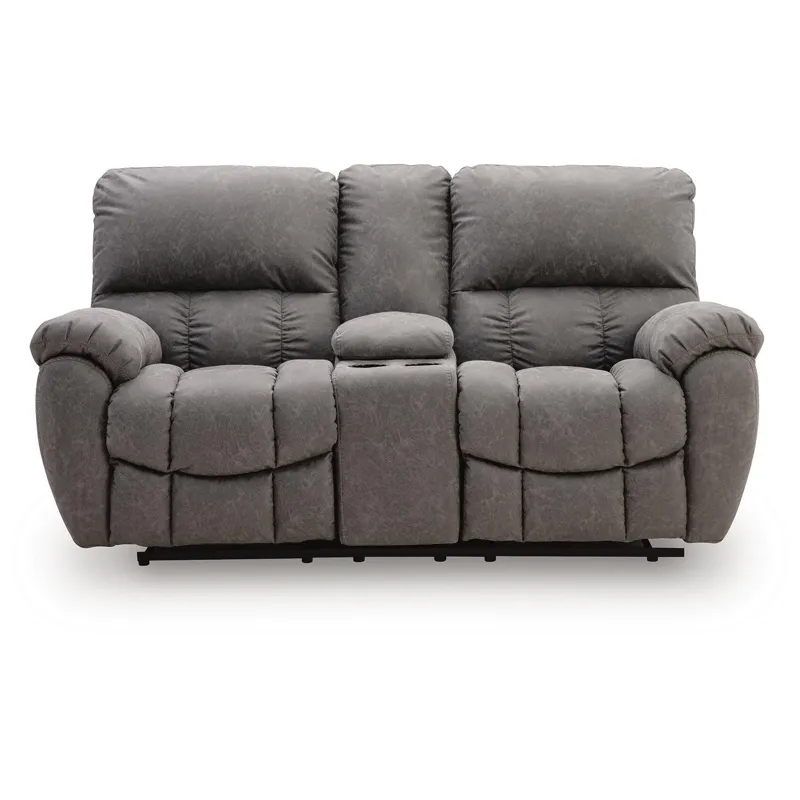 Bakerstein Power Reclining Loveseat with Console