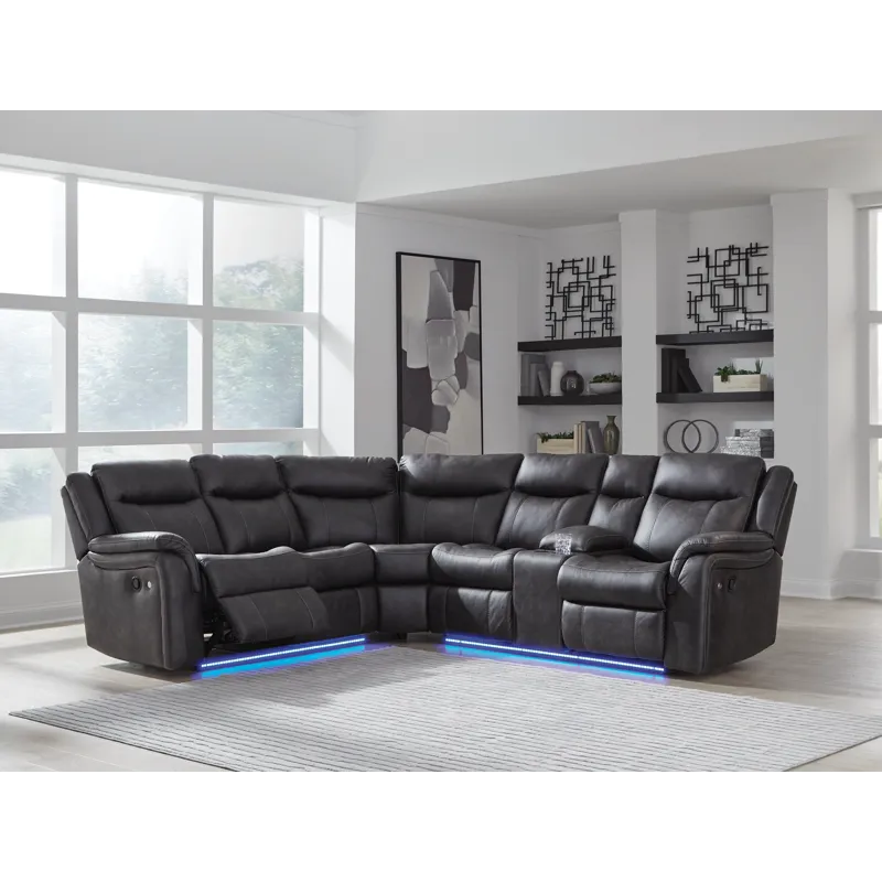 Sultan Meadow 2-Piece Reclining Sectional