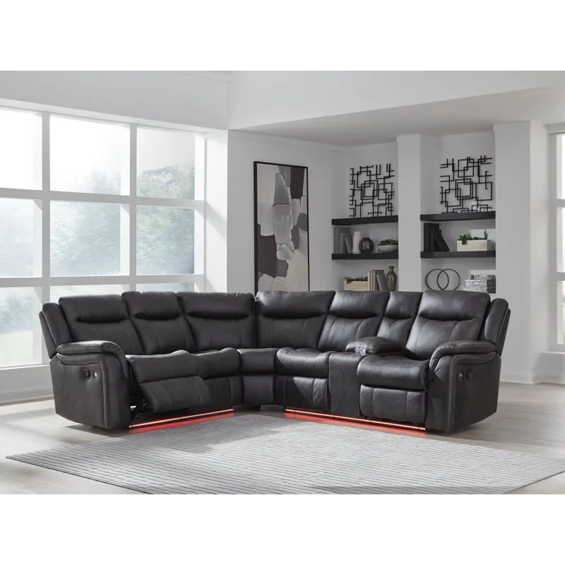 Sultan Meadow 2-Piece Reclining Sectional