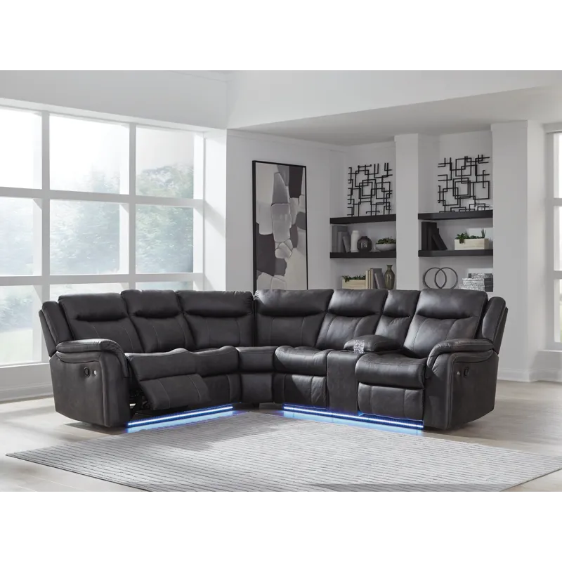 Sultan Meadow 2-Piece Reclining Sectional