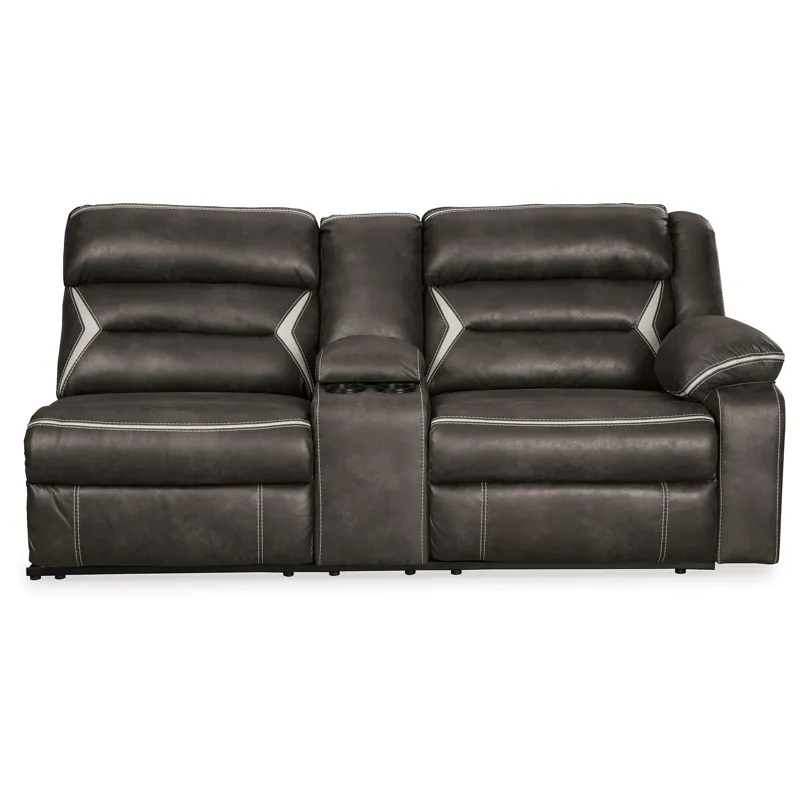 Kincord Right-Arm Facing Power Reclining Sofa with Console