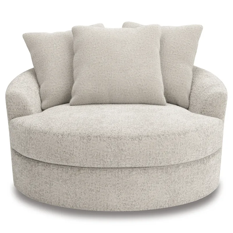 Snodoodle Oversized Swivel Accent Chair