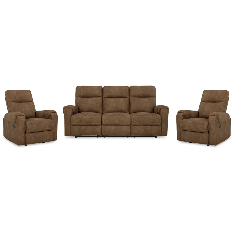 Edenwold Reclining Sofa and 2 Recliners