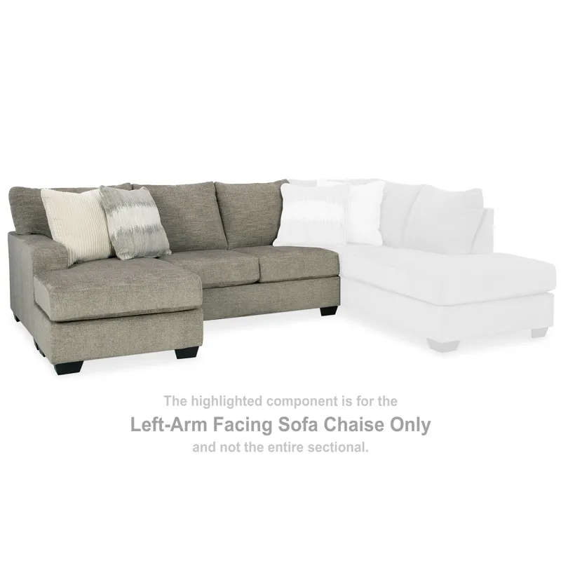 Creswell Left-Arm Facing Sofa Chaise