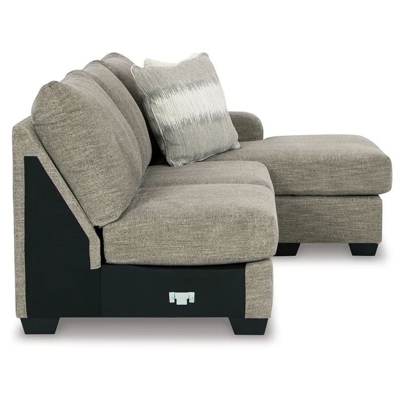 Creswell 2-Piece Sectional with Chaise and Ottoman