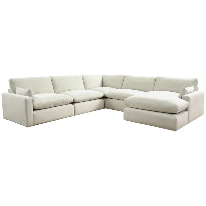 Sophie 5-Piece Sectional with Chaise