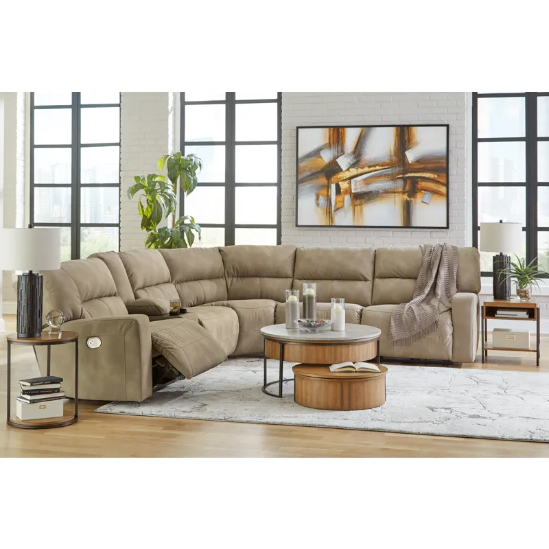Next-Gen DuraPella 6-Piece Power Reclining Sectional