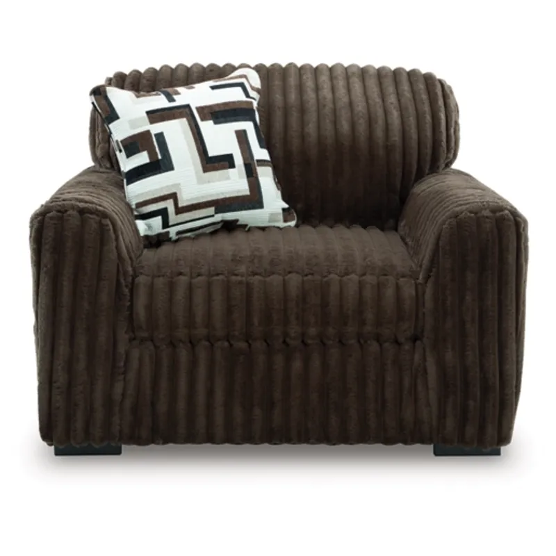 Midnight-Madness Oversized Chair