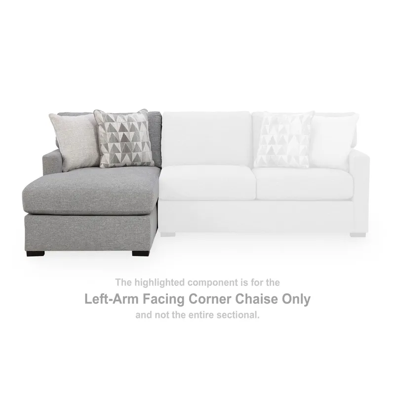 UrbanCrest Left-Arm Facing Corner Chaise