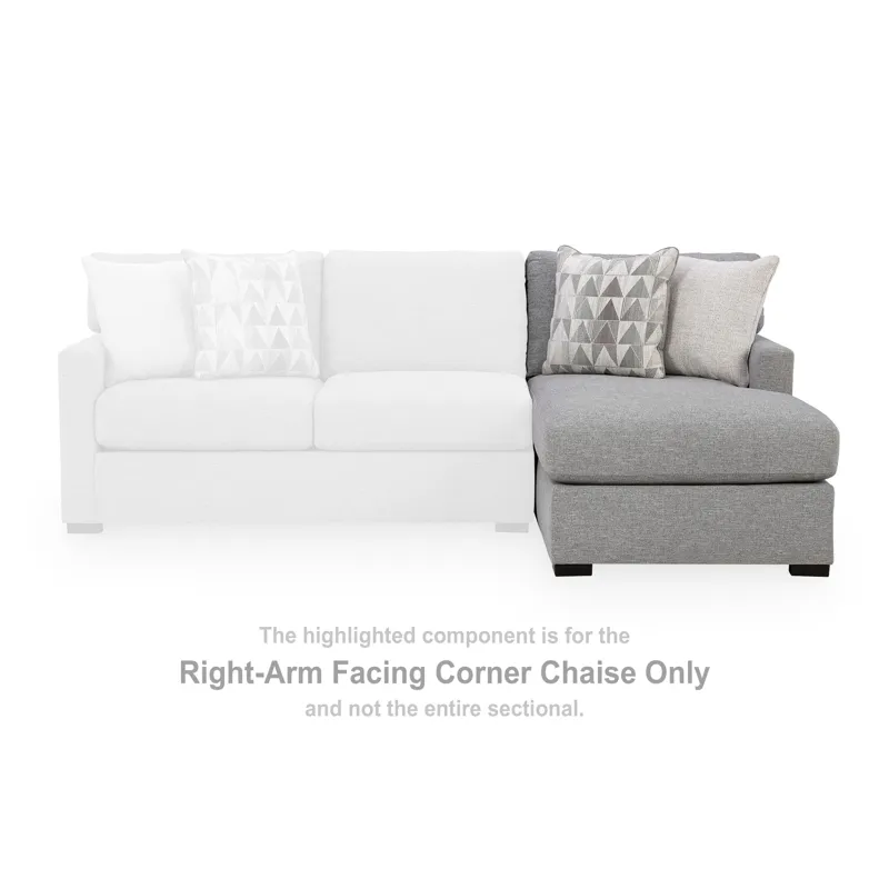 UrbanCrest Right-Arm Facing Corner Chaise
