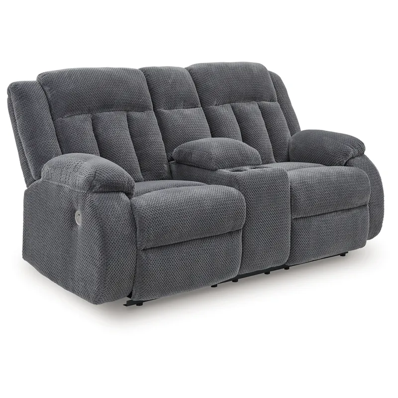 Observation Power Reclining Loveseat with Console