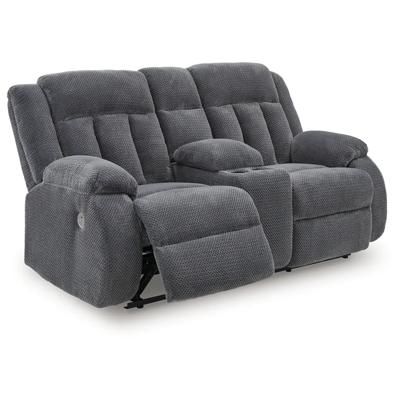 Observation Power Reclining Loveseat with Console