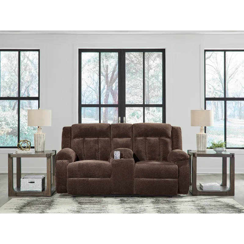 Observation Power Reclining Loveseat with Console