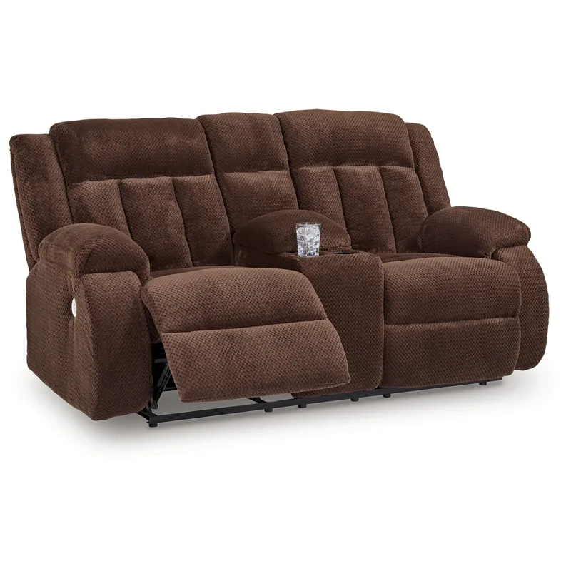Observation Power Reclining Loveseat with Console