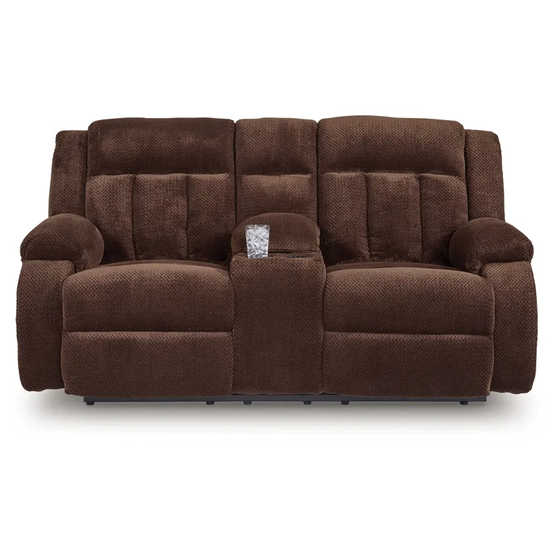 Observation Power Reclining Loveseat with Console