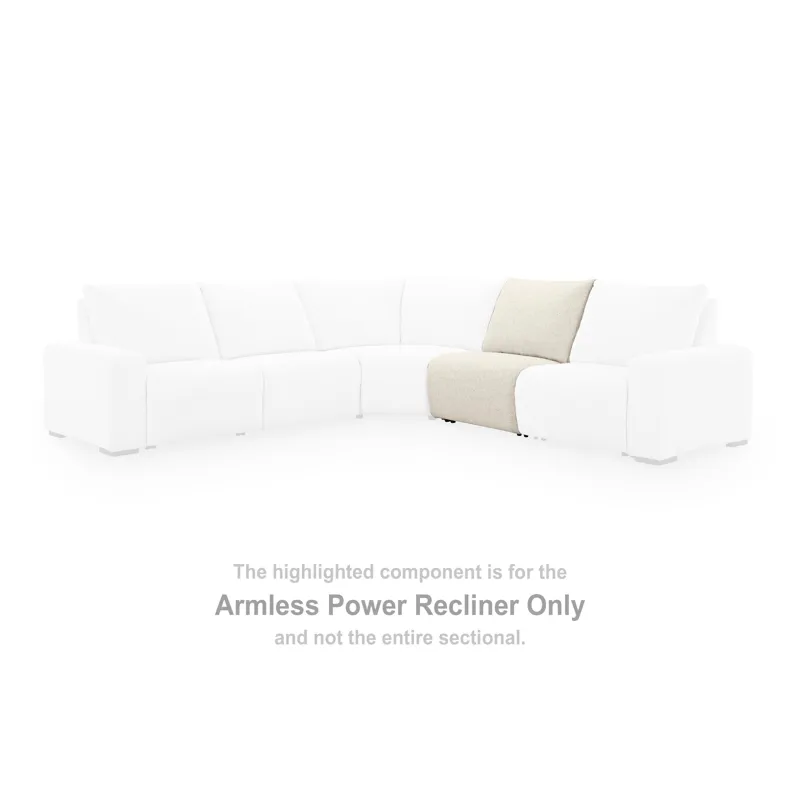East Loft Armless Power Recliner