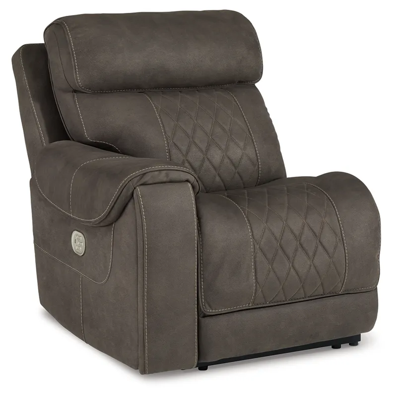 Hoopster Left-Arm Facing Power Recliner