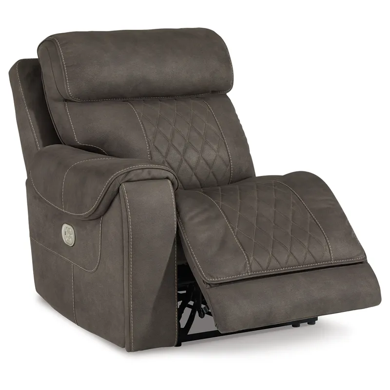 Hoopster Left-Arm Facing Power Recliner