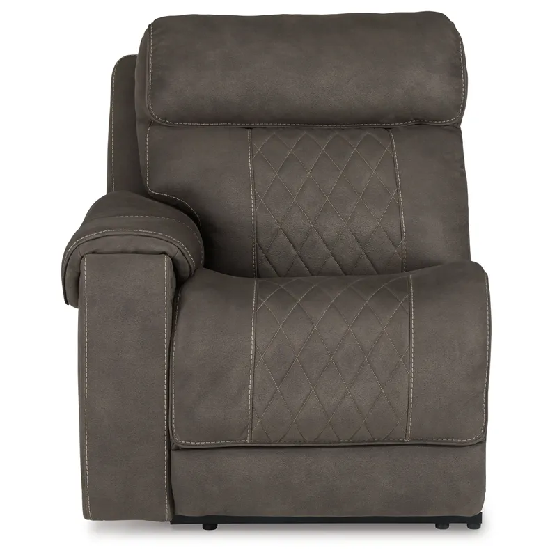 Hoopster Left-Arm Facing Power Recliner