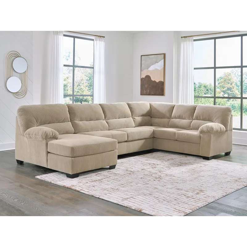 SimpleJoy 3-Piece Sectional with Chaise