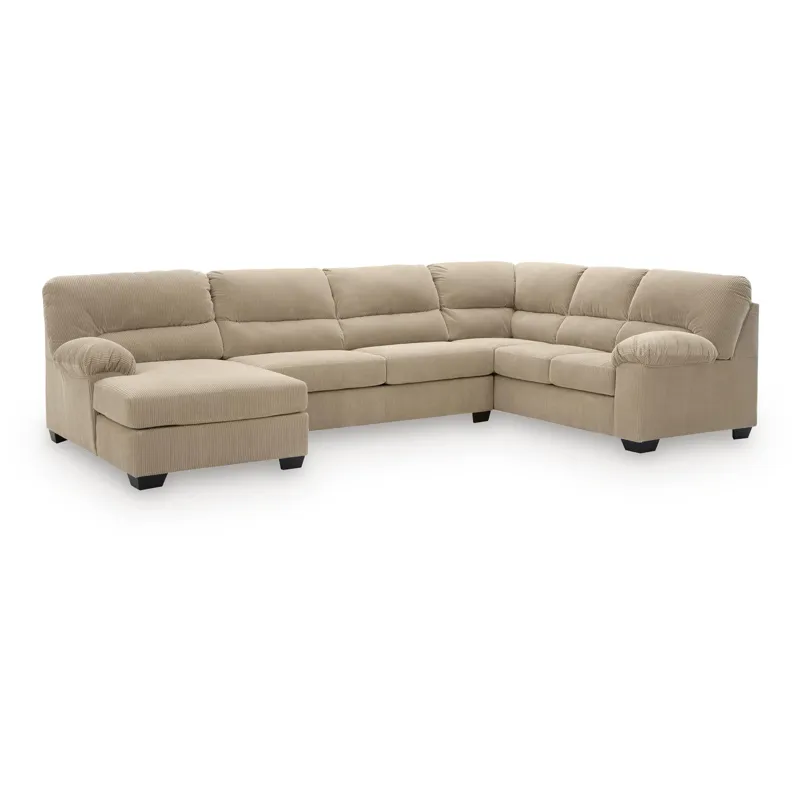 SimpleJoy 3-Piece Sectional with Chaise