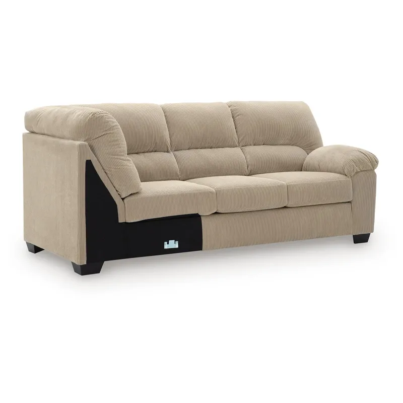 SimpleJoy Right-Arm Facing Sofa with Corner Wedge