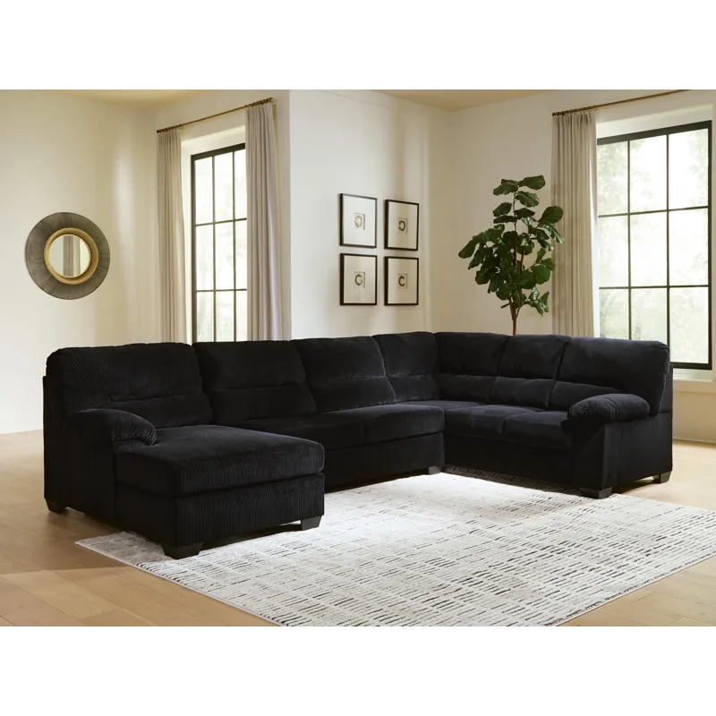 SimpleJoy 3-Piece Sectional with Chaise