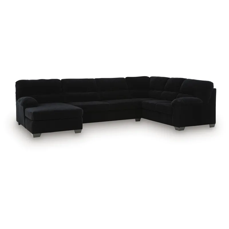 SimpleJoy 3-Piece Sectional with Chaise