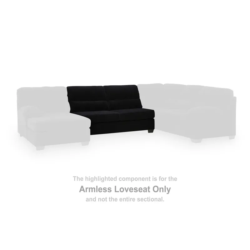 SimpleJoy Armless Loveseat