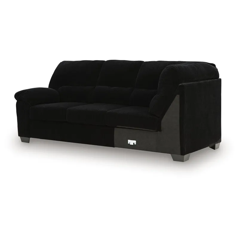SimpleJoy Left-Arm Facing Sofa with Corner Wedge