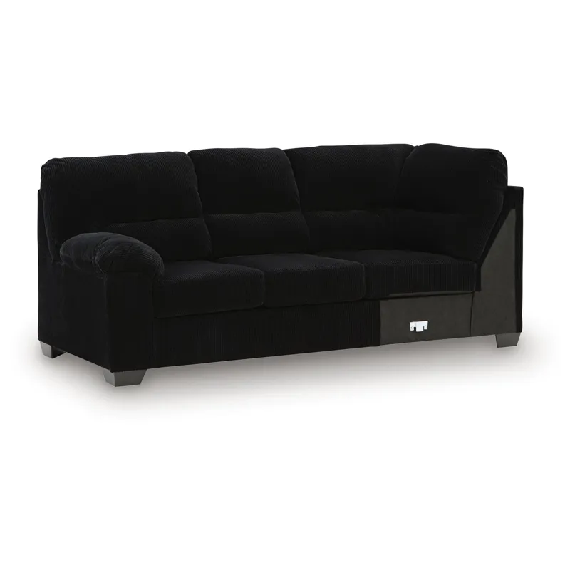 SimpleJoy Left-Arm Facing Sofa with Corner Wedge