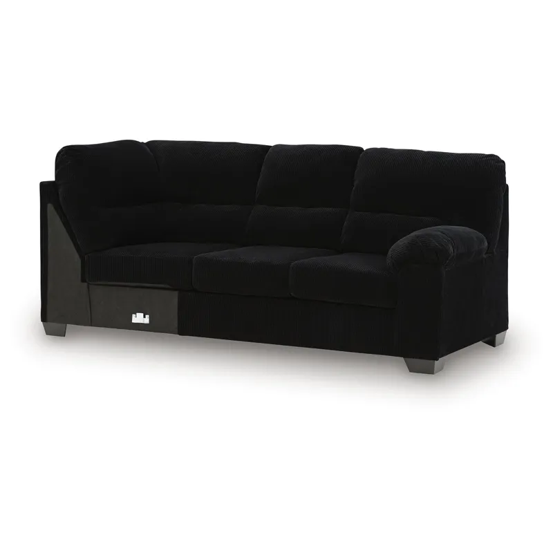 SimpleJoy Right-Arm Facing Sofa with Corner Wedge