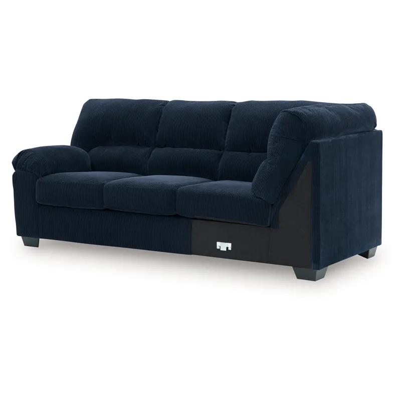 SimpleJoy Left-Arm Facing Sofa with Corner Wedge