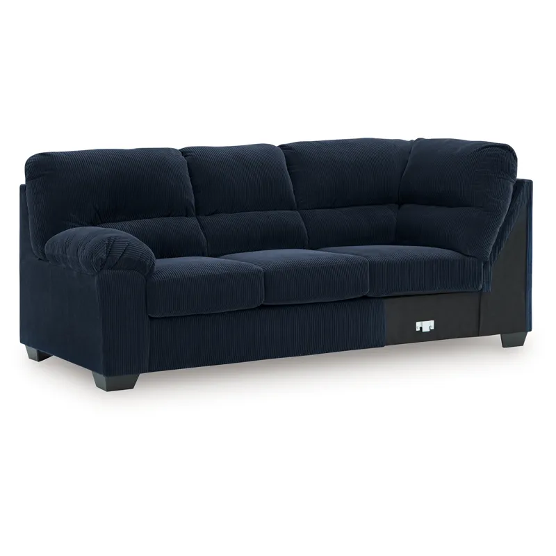 SimpleJoy Left-Arm Facing Sofa with Corner Wedge