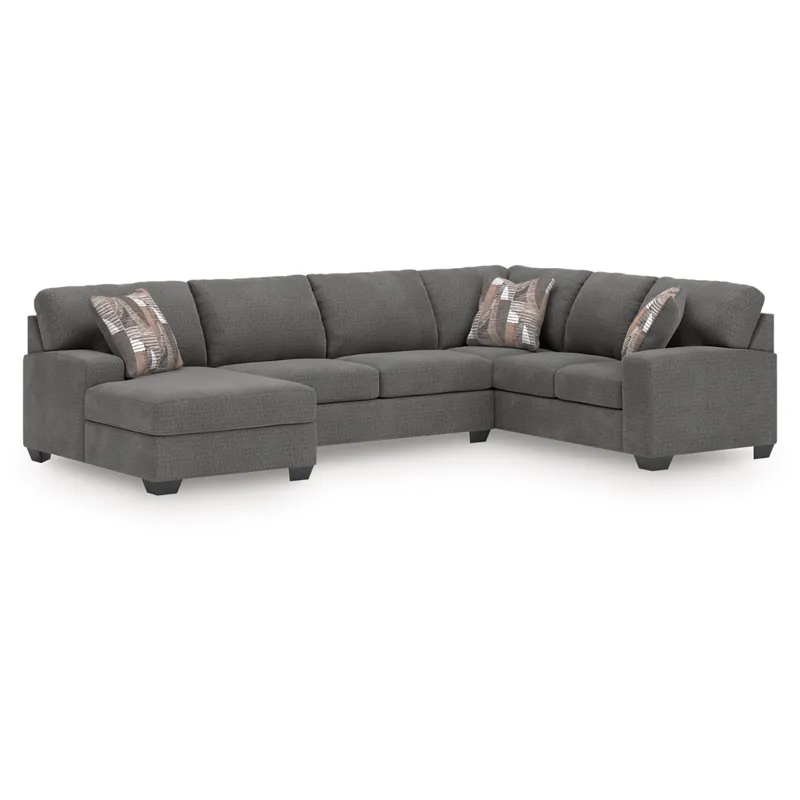 Clarington 3-Piece Sectional with Chaise