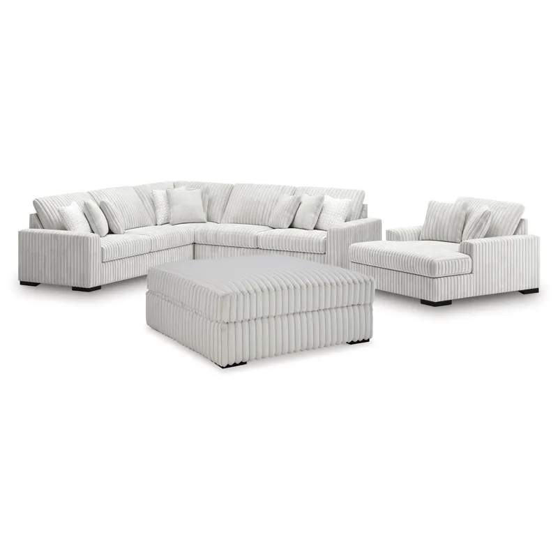 Stupendous 4-Piece Sectionals and Ottoman