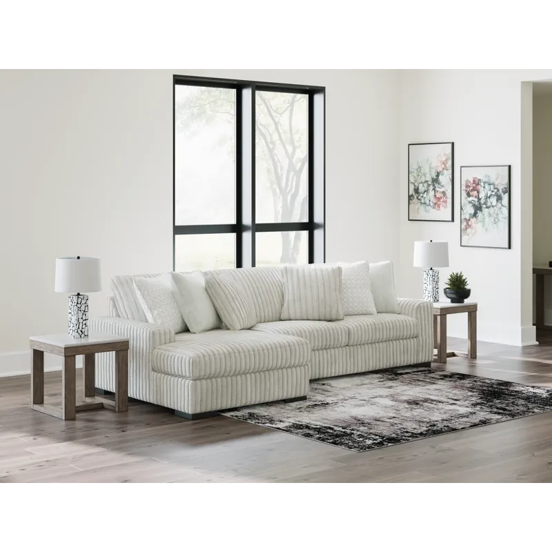 Stupendous 2-Piece Sectional with Chaise