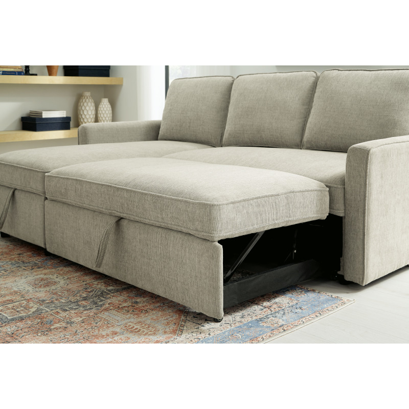 Kerle 2Piece Sectional with Pop Up Bed 26504S1 by Signature Design by