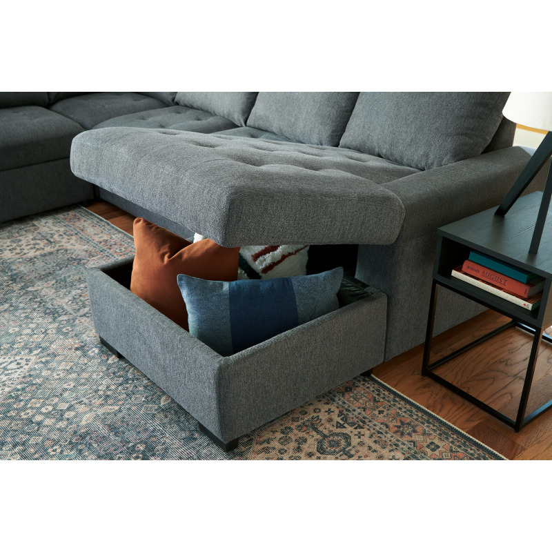 Millcoe 3Piece Sectional with Pop Up Bed 26606S1 by Signature Design