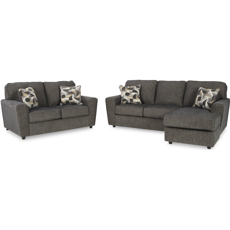 Cascilla Sofa Chaise and Loveseat NIS818148794 at FurnitureLand